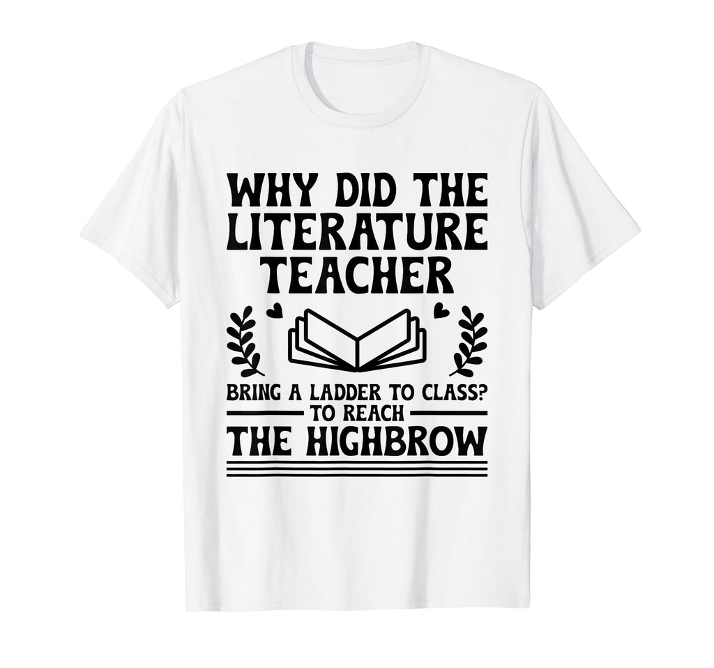Literature Teacher School Teacher T-Shirt - Custom Art Print for Adults - T-Shirt, Sweatshirt, Hoodie