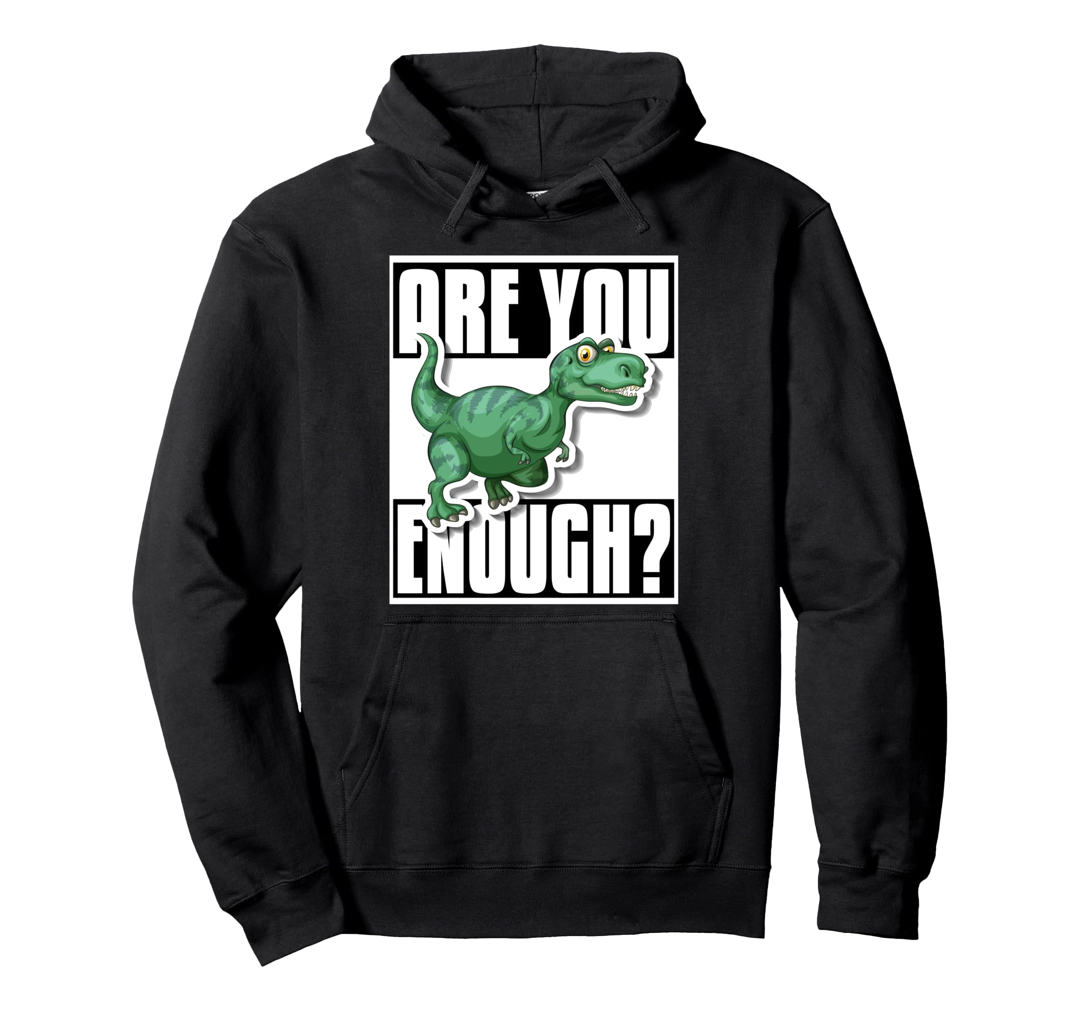 Are You Brave Enough Face Hoodie - Novelty Apparel for Adults - T-Shirt, Sweatshirt, Hoodie
