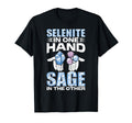 Crystal Healing Selenite Sage T-Shirt - Custom Art Print for Adults - T-Shirt, Sweatshirt, Hoodie