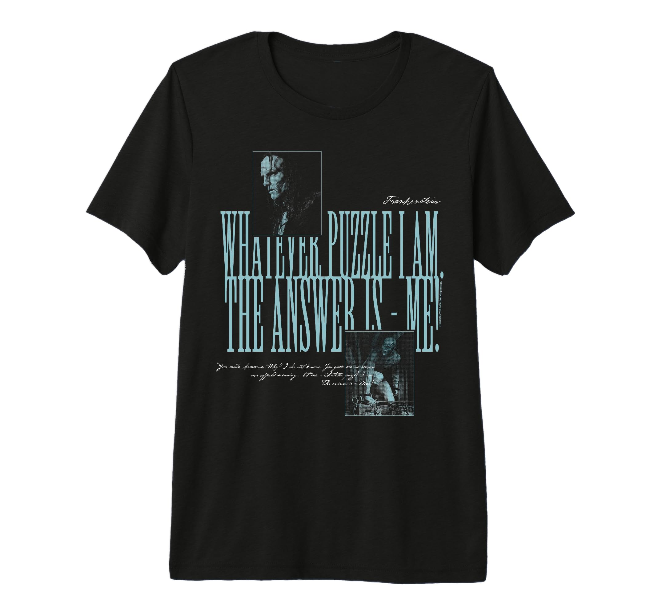 Frankenstein Whatever Puzzle I Am T-Shirt - Custom Art Print Men Women - T-Shirt, Sweatshirt, Hoodie