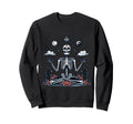 Meditation Skeleton Yoga Pose Sweatshirt - Casual Everyday Wear for Adults - T-Shirt, Sweatshirt, Hoodie