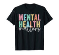 Mental Health Matters T-Shirt - Minimalist Print Unisex - T-Shirt, Sweatshirt, Hoodie