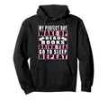 My Day Wake Up Read Books Drink Tea Go To Hoodie - Unique Graphic Unisex - T-Shirt, Sweatshirt, Hoodie