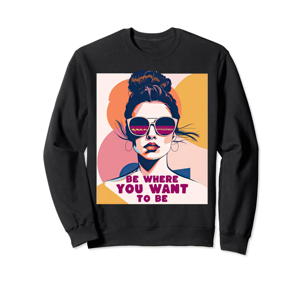 Pop Art Inspirational Self Care Sweatshirt - Minimalist Print for Adults - T-Shirt, Sweatshirt, Hoodie