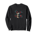Book Worm Book Stack Reading Sweatshirt - Minimalist Print for Adults - T-Shirt, Sweatshirt, Hoodie