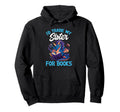 Id Trade My Sister Books Dragon Reading Hoodie - Unique Graphic Unisex - T-Shirt, Sweatshirt, Hoodie