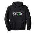 Support Squad Sunflower Hair Mental Health Hoodie - Unique Graphic Unisex - T-Shirt, Sweatshirt, Hoodie
