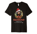 Dachshund Through Snow Wiener Dog T-Shirt - Trendy Graphic Men Women - T-Shirt, Sweatshirt, Hoodie