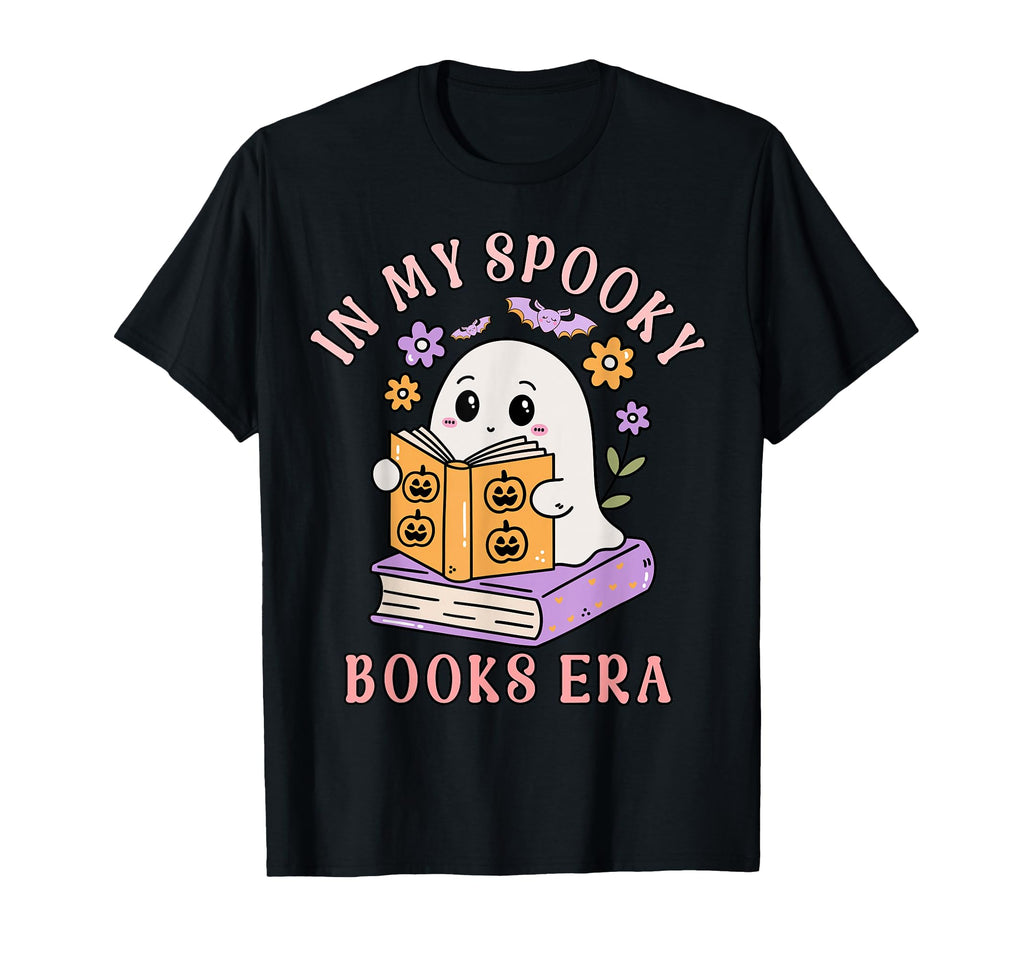 My Spooky Book Era Book Lover Halloween T-Shirt - Novelty Apparel Men Women - T-Shirt, Sweatshirt, Hoodie