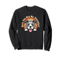 Emotional Support Therapy Dog Sweatshirt - Trendy Graphic for Adults - T-Shirt, Sweatshirt, Hoodie