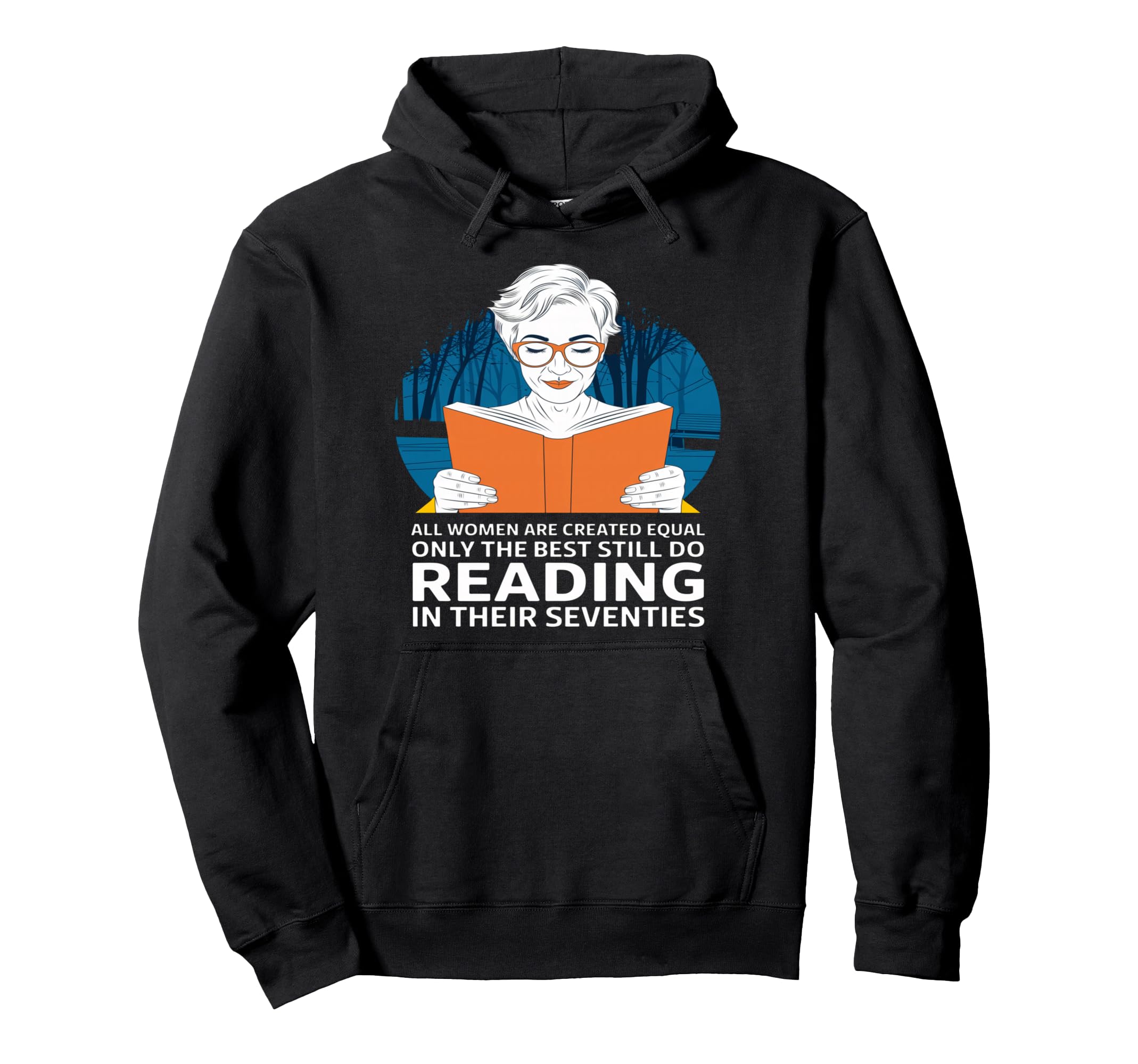 All Are Created Equal Reading Their Hoodie - Minimalist Print Unisex - T-Shirt, Sweatshirt, Hoodie