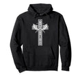 Sacred Cross Moth Goth Horror Antisocial Hoodie - Aesthetic Graphic Unisex - T-Shirt, Sweatshirt, Hoodie