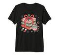 Books And Hot Cocoa Book Lover Tri Blend T-Shirt - Graphic Print Unisex - T-Shirt, Sweatshirt, Hoodie
