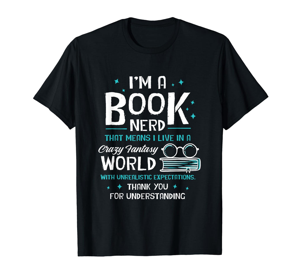 Im Book Nerd Reading Fan Literature T-Shirt - Unique Graphic for Adults - T-Shirt, Sweatshirt, Hoodie