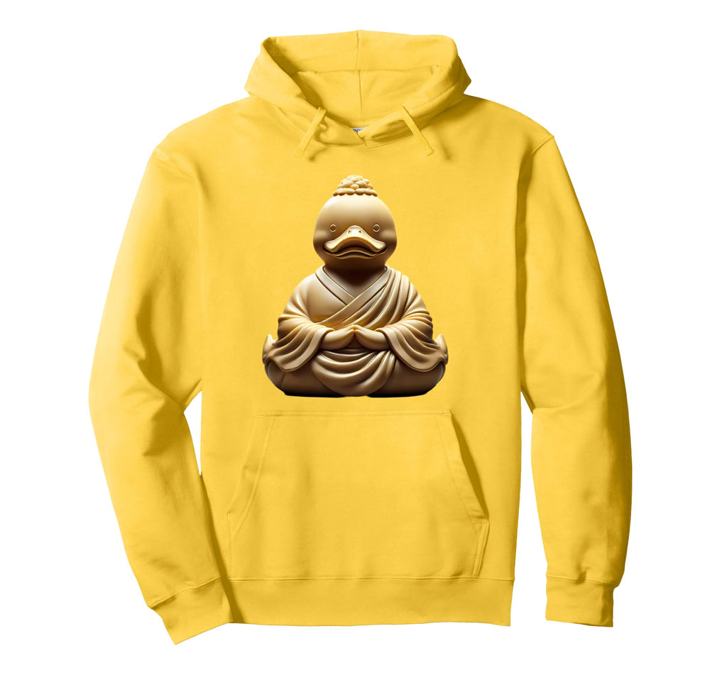 Buddha Rubber Duck Mindfulness Yoga Hoodie - Streetwear Style Unisex - T-Shirt, Sweatshirt, Hoodie
