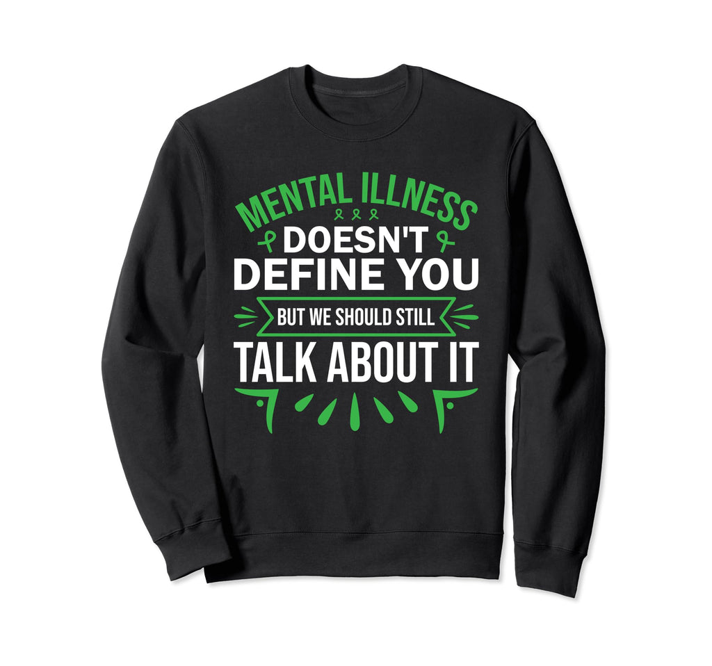 Mental Health Matters End Stigma Sweatshirt - Unique Graphic Unisex - T-Shirt, Sweatshirt, Hoodie