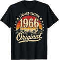 60th Birthday Men Women 60 Years 1966 Decorative Gift Funny T-Shirt Unisex T-shirt, Sweatshirt, Hoodie, Long Sleeve Tee - T-Shirt, Sweatshirt, Hoodie