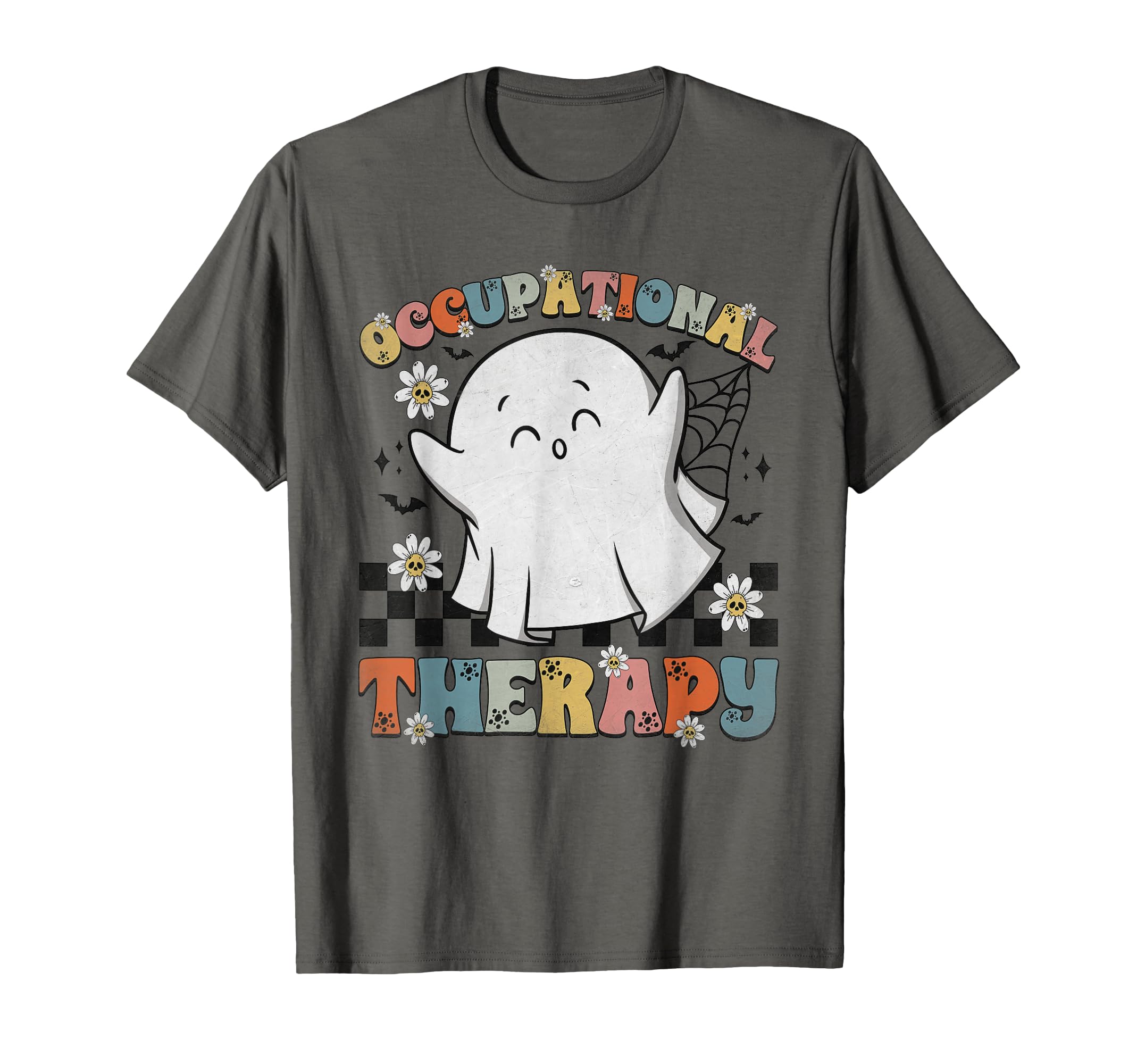 Ot Occupational Therapy Halloween Ghost T-Shirt - Trendy Graphic Men Women - T-Shirt, Sweatshirt, Hoodie