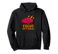 Focus Optional Funny Adhd Brain Hoodie - Casual Everyday Wear Men Women - T-Shirt, Sweatshirt, Hoodie