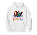 Getting My Steps Walking Lord Dachshund Hoodie - Unique Graphic Men Women - T-Shirt, Sweatshirt, Hoodie