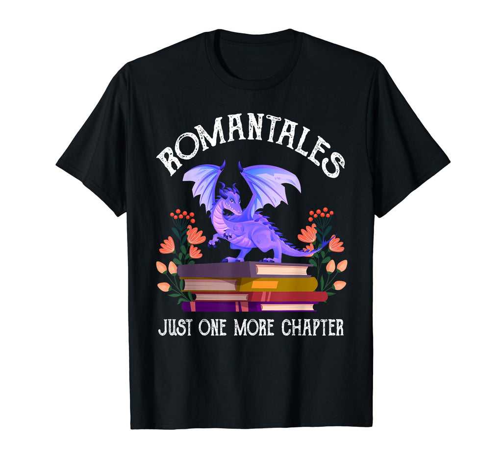 Romantales Dragon Books Chapter T-Shirt - Streetwear Style for Adults - T-Shirt, Sweatshirt, Hoodie