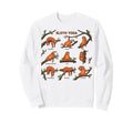 Chakras Mandala Sloth Yoga Sweatshirt - Casual Everyday Wear for Adults - T-Shirt, Sweatshirt, Hoodie