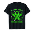 I Wear Mental Health Awareness T-Shirt - Minimalist Print Men Women - T-Shirt, Sweatshirt, Hoodie