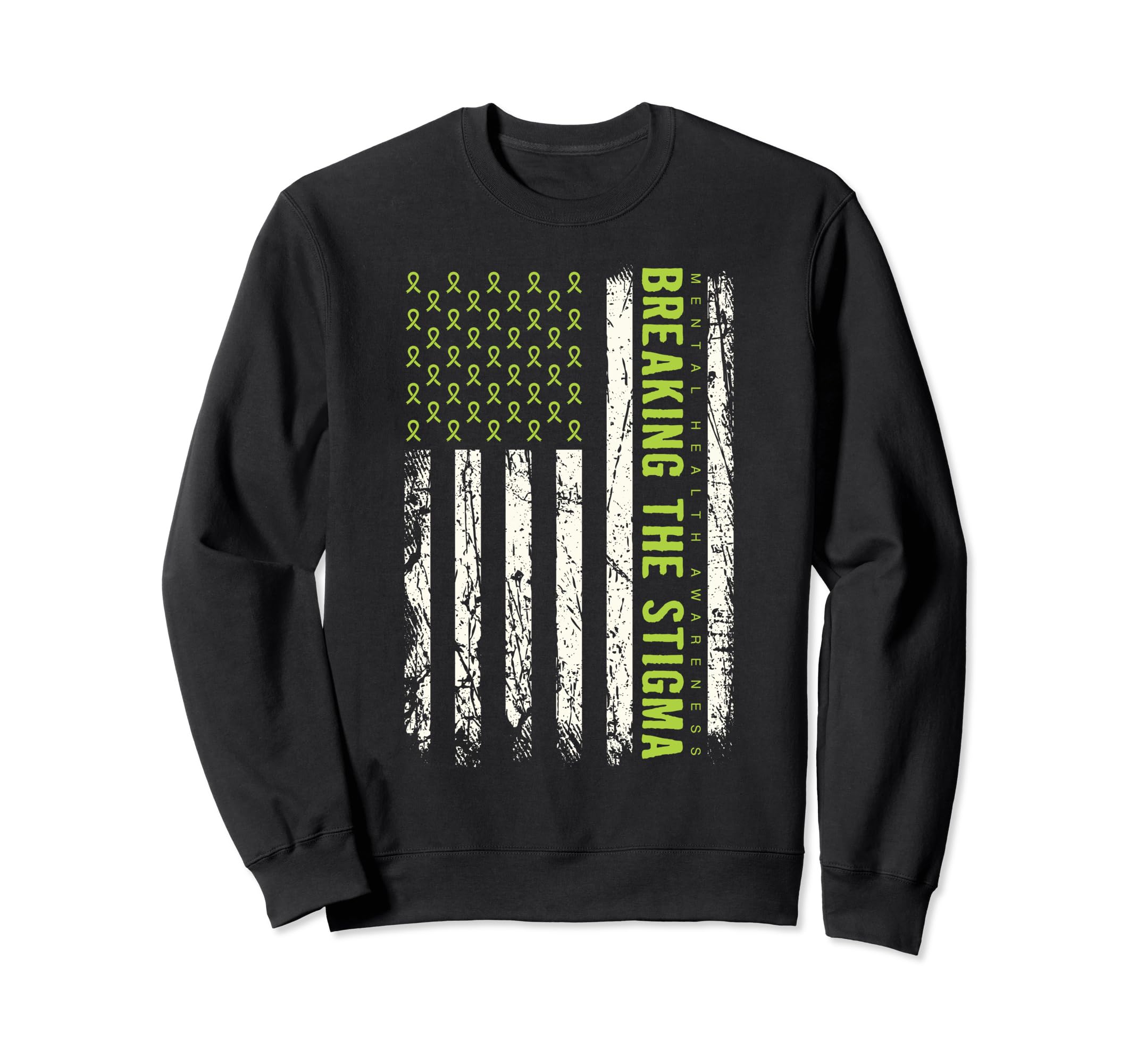 Mental Health Awareness Fight Sweatshirt - Streetwear Style for Adults - T-Shirt, Sweatshirt, Hoodie