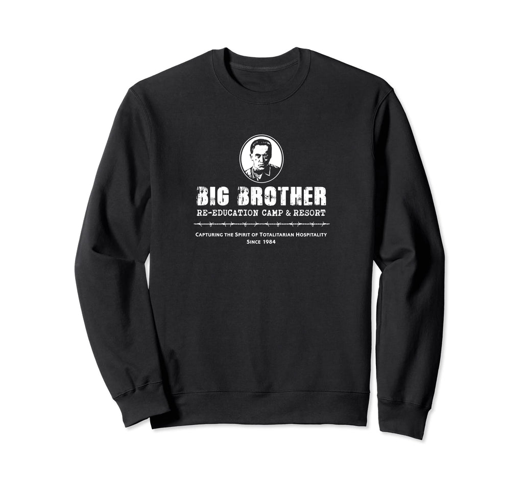 Big Brother Watching You 1984 Sweatshirt - Minimalist Print Unisex - T-Shirt, Sweatshirt, Hoodie