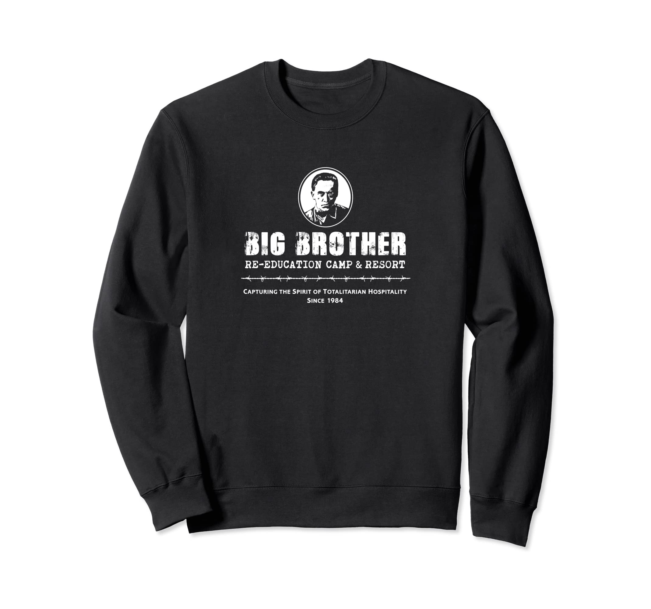 Big Brother Watching You 1984 Sweatshirt - Minimalist Print Unisex - T-Shirt, Sweatshirt, Hoodie