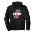 Floral Book Books Reading Reader Hoodie - Custom Art Print for Adults - T-Shirt, Sweatshirt, Hoodie