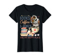 Books Coffee Owls Are My Happy Place T-Shirt - Aesthetic Graphic Unisex - T-Shirt, Sweatshirt, Hoodie