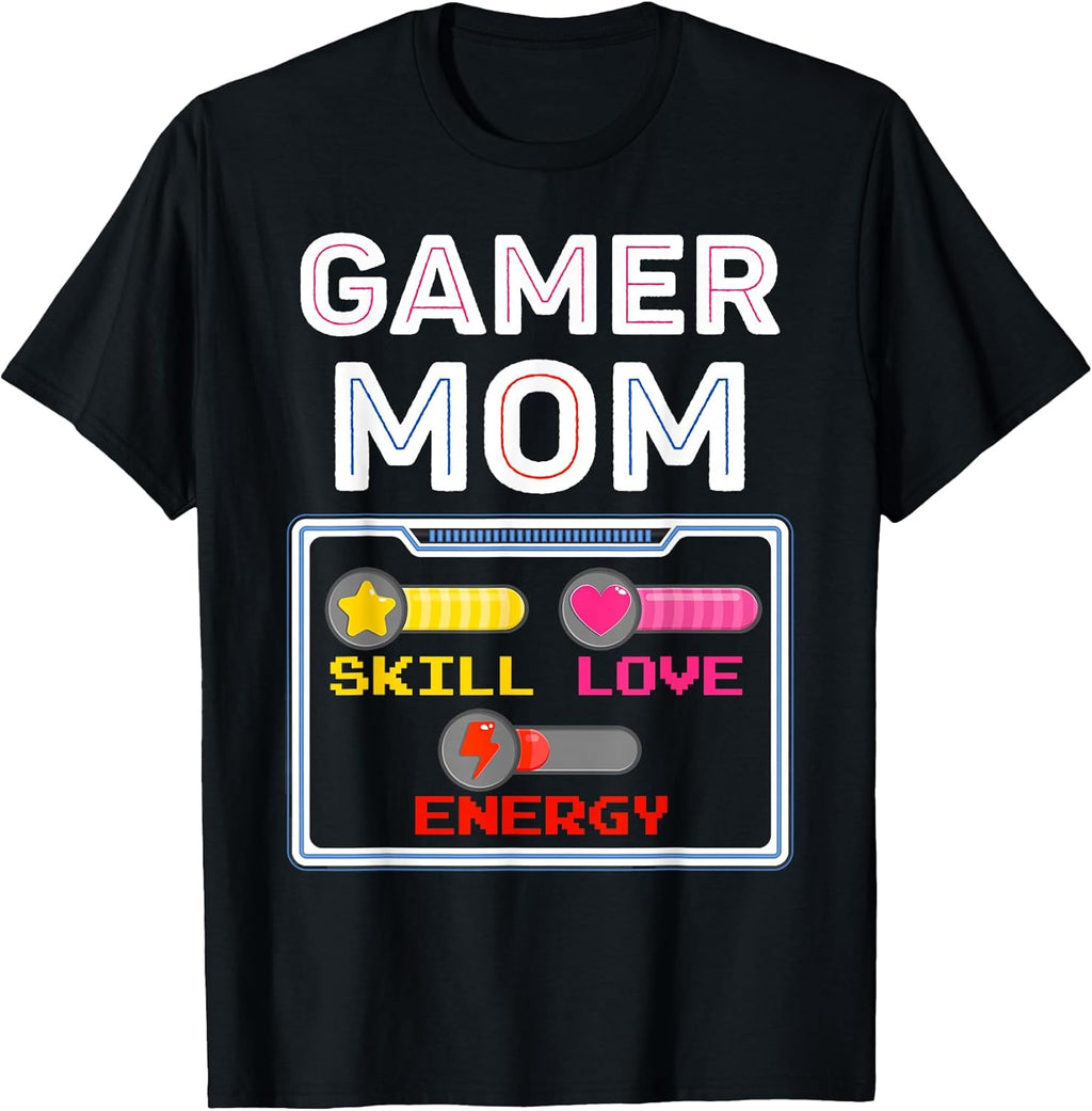 Video Gamer Mom Tee Shirts Unisex T-shirt, Sweatshirt, Hoodie, Long Sleeve Tee - T-Shirt, Sweatshirt, Hoodie