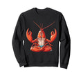 Meditation Lobster Yoga Pose Sweatshirt - Custom Art Print for Adults - T-Shirt, Sweatshirt, Hoodie