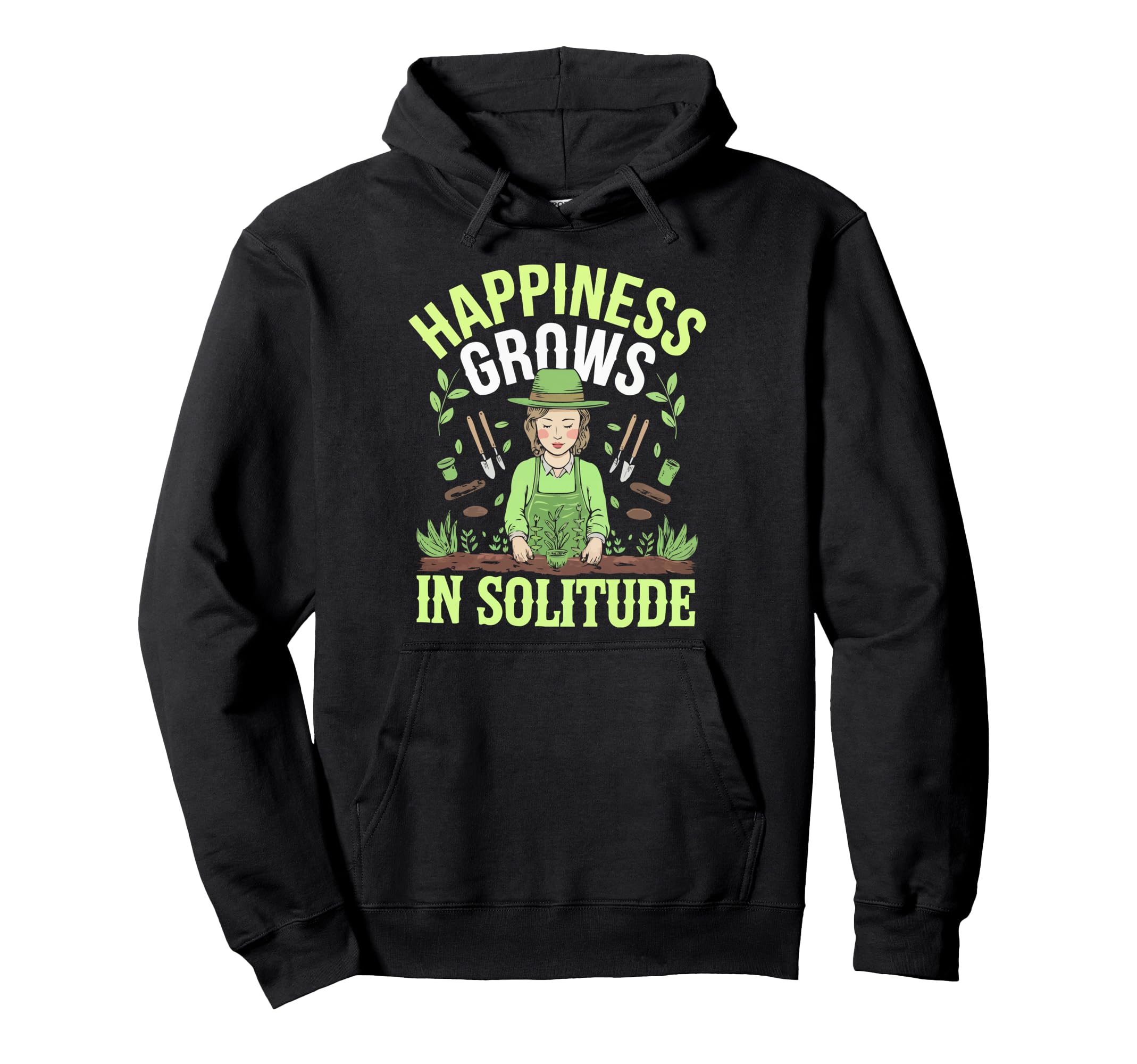 Introvert Gardener Shyness Garden Hoodie - Casual Everyday Wear Unisex - T-Shirt, Sweatshirt, Hoodie