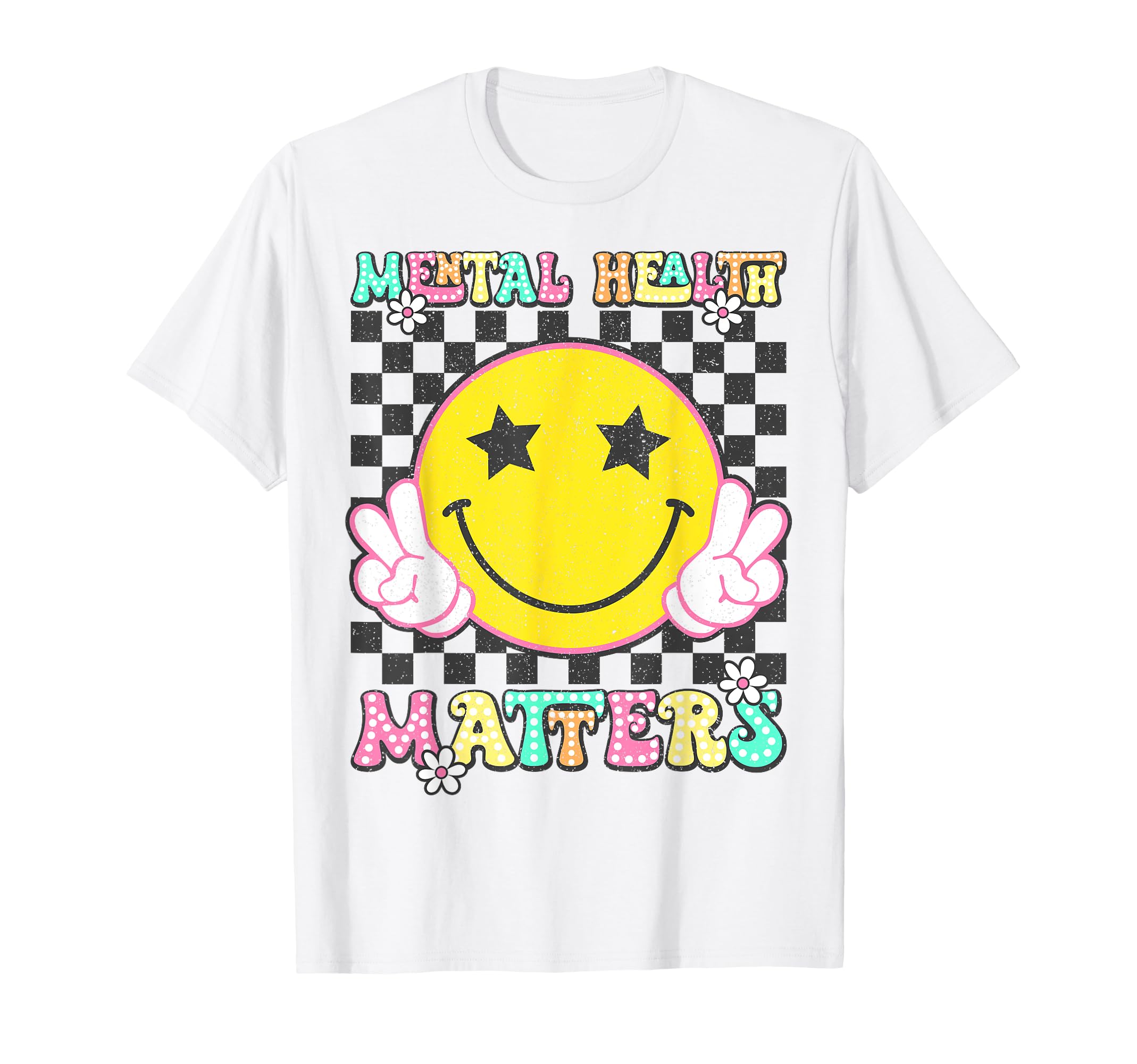 Mental Health Matters Human Brain T-Shirt - Aesthetic Graphic Men Women - T-Shirt, Sweatshirt, Hoodie