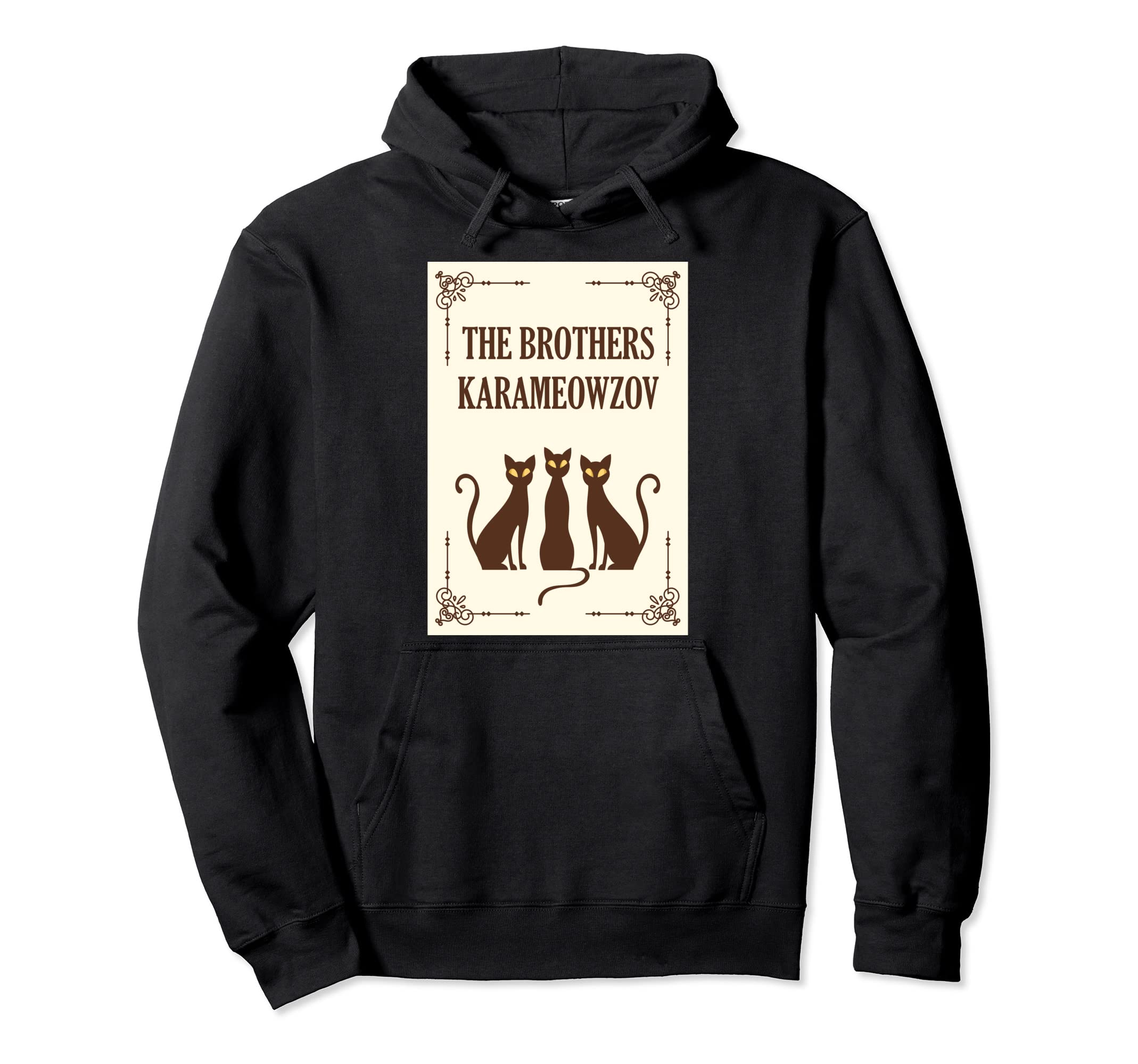Fyodor Dostoevsky Parody Funny Russian Hoodie - Custom Art Print Men Women - T-Shirt, Sweatshirt, Hoodie