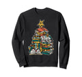 Book Lover Tree Reading Nerd Sweatshirt - Aesthetic Graphic Unisex - T-Shirt, Sweatshirt, Hoodie