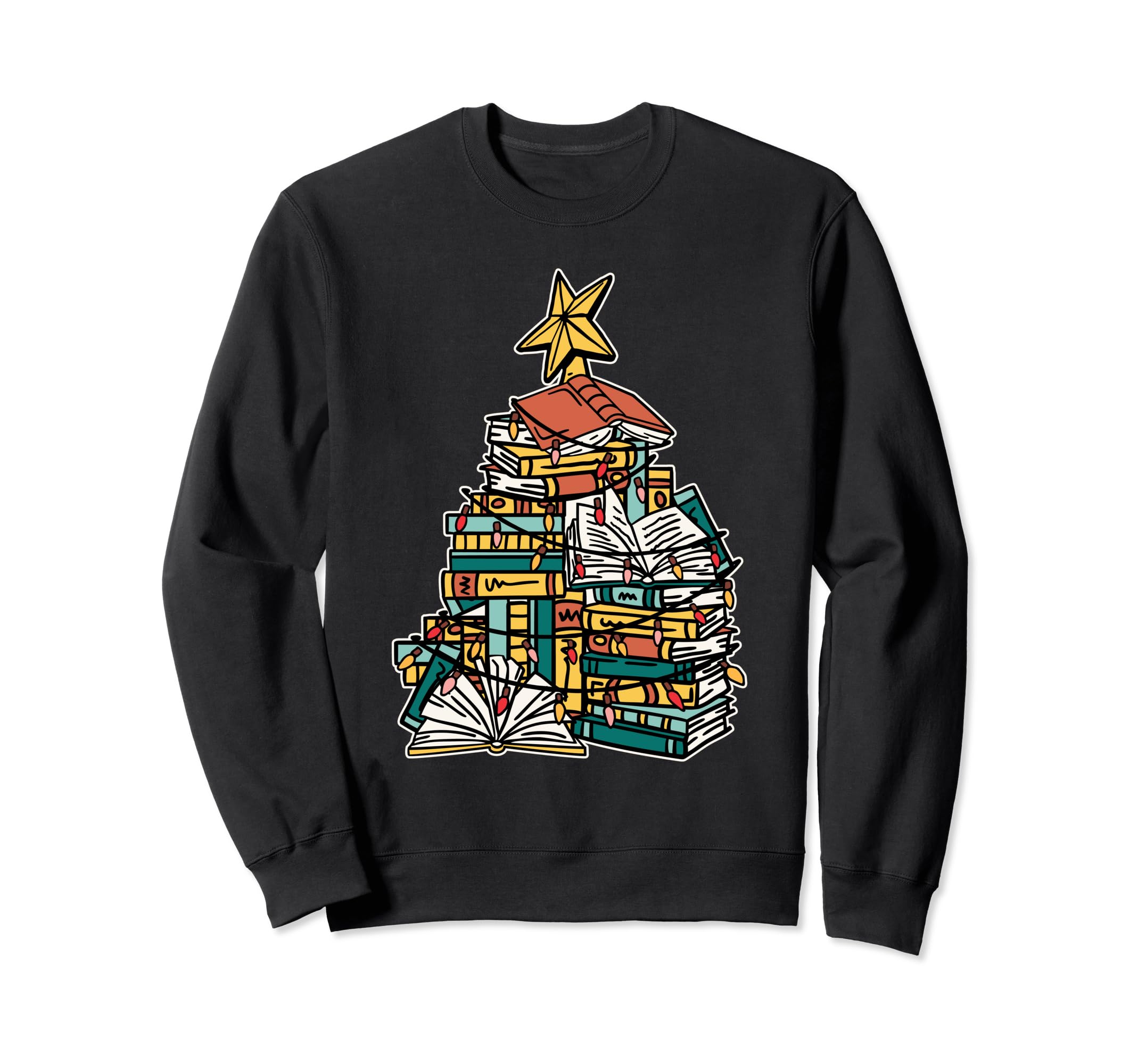 Book Lover Tree Reading Nerd Sweatshirt - Aesthetic Graphic Unisex - T-Shirt, Sweatshirt, Hoodie