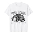 Feral Opossum Possum Overstimulated T-Shirt - Trendy Graphic for Adults - T-Shirt, Sweatshirt, Hoodie