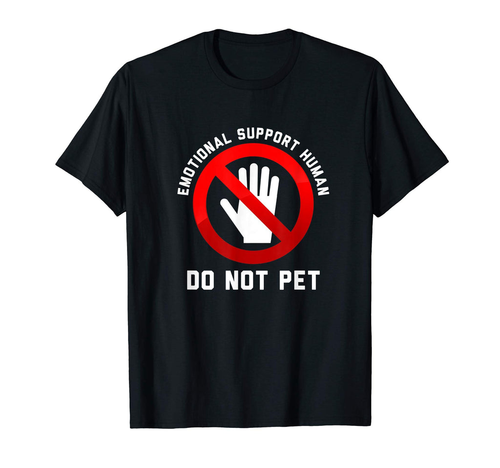 Emotional Support Human Service Dog T-Shirt - Minimalist Print for Adults - T-Shirt, Sweatshirt, Hoodie