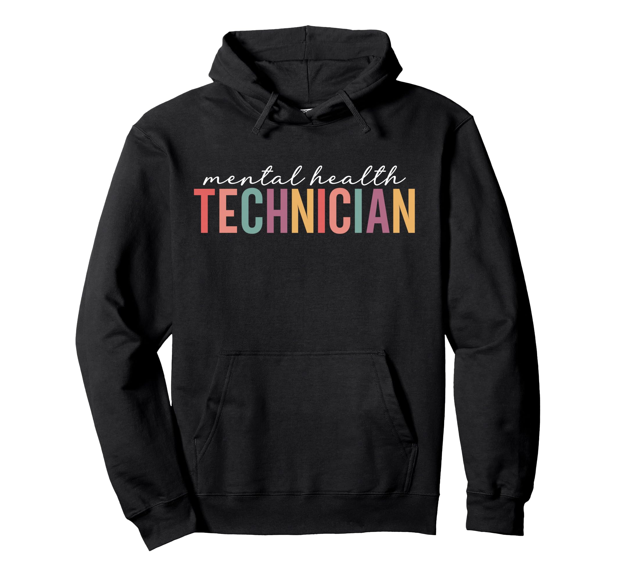 Mental Health Tech Boho Mental Health Hoodie - Minimalist Print Unisex - T-Shirt, Sweatshirt, Hoodie