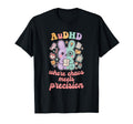Audhd Where Chaos Meets Precision T-Shirt - Minimalist Print Unisex - T-Shirt, Sweatshirt, Hoodie