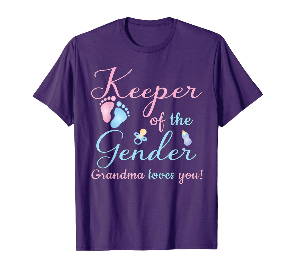Keeper Gender Grandma Loves Gender Reveal T-Shirt - Novelty Apparel Unisex - T-Shirt, Sweatshirt, Hoodie