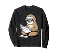 Read Books Be Kind Stay Weird Sloth Sweatshirt - Unique Graphic for Adults - T-Shirt, Sweatshirt, Hoodie