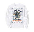 Book Day Keeps Mental Breakdown Sweatshirt - Aesthetic Graphic for Adults - T-Shirt, Sweatshirt, Hoodie