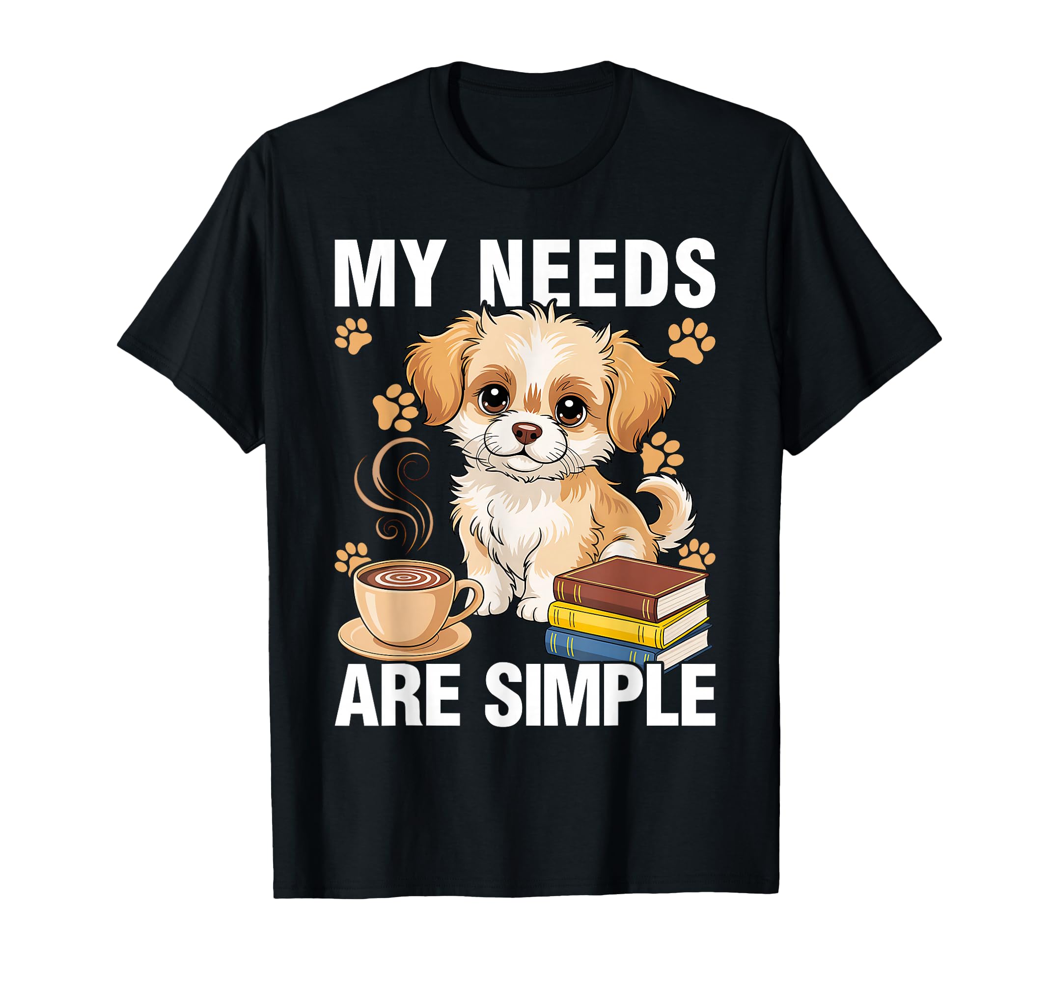 Coffee Dog Book Lover Gift Co Sweatshirt - Graphic Print Men Women - T-Shirt, Sweatshirt, Hoodie