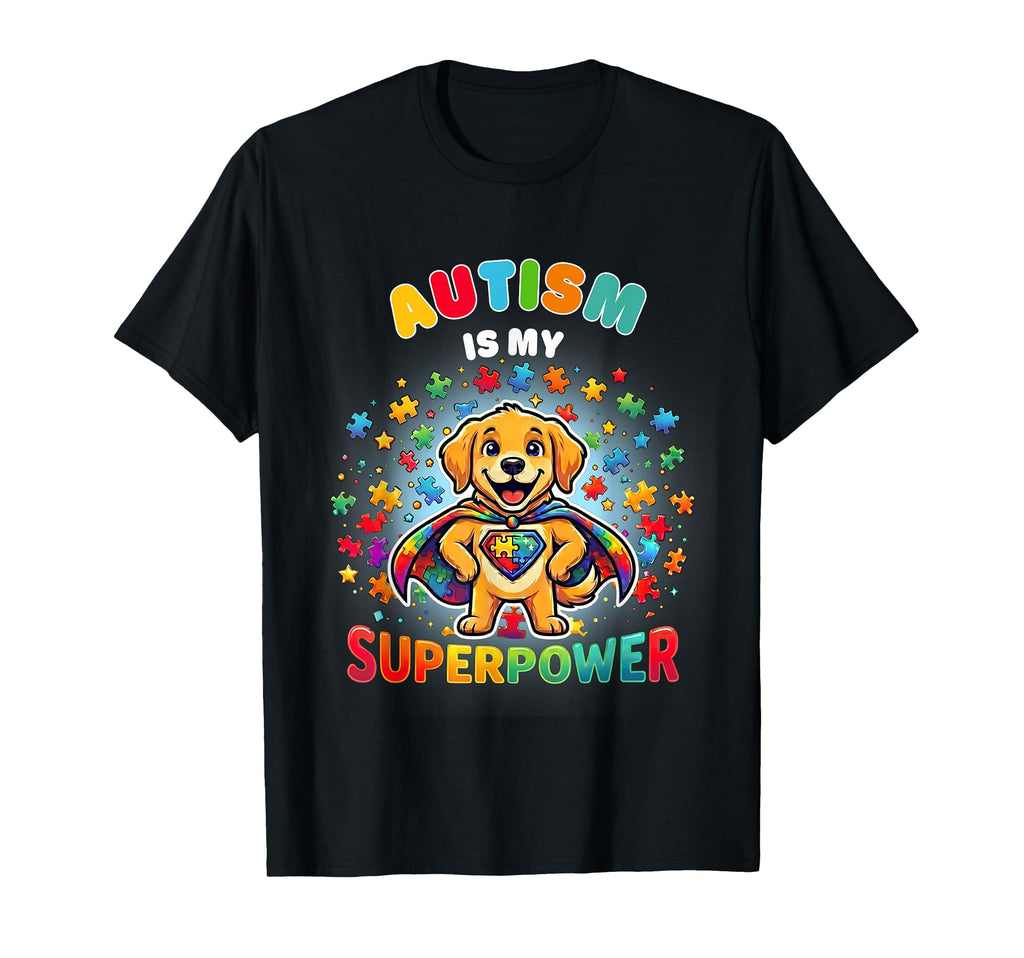 Autism Is My Superpower Superhero T-Shirt - Streetwear Style for Adults - T-Shirt, Sweatshirt, Hoodie