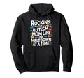 Autism Mom Autism Dad Autistic Child Hoodie - Unique Graphic Men Women - T-Shirt, Sweatshirt, Hoodie