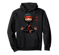 Meditation Ninja Yoga Pose Relaxing Animal Hoodie - Streetwear Style Unisex - T-Shirt, Sweatshirt, Hoodie
